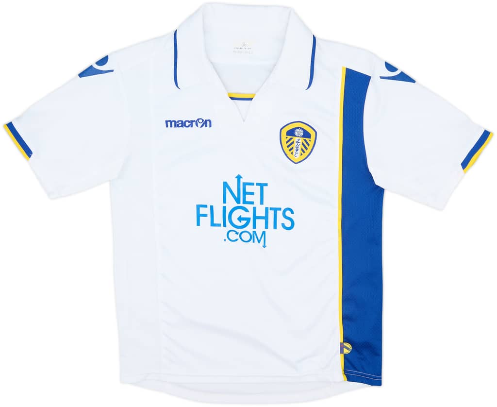 2009-10 Leeds United Home Shirt - 9/10 - (L.Boys)