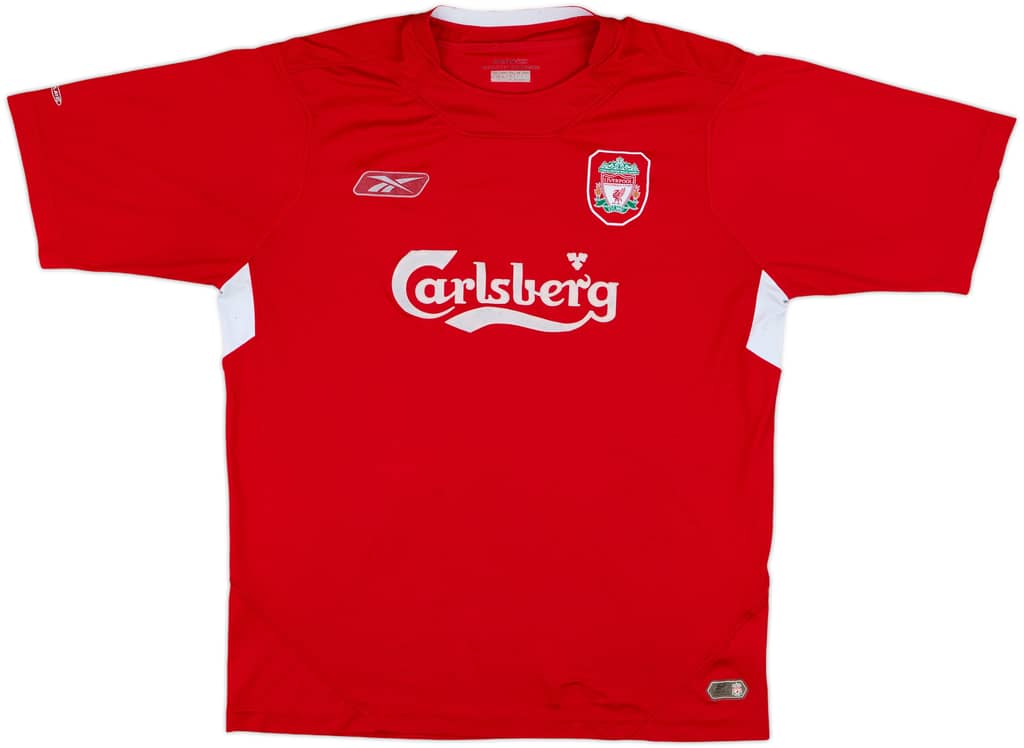 2004-06 Liverpool Home Shirt - 5/10 - (L)