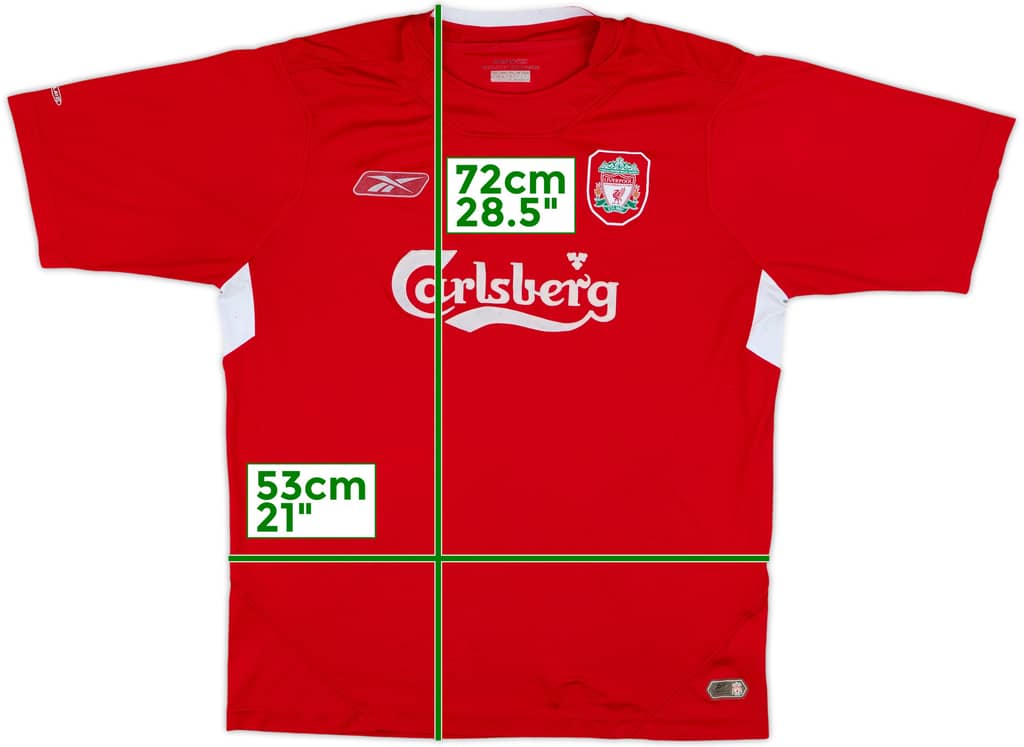 2004-06 Liverpool Home Shirt - 5/10 - (L)