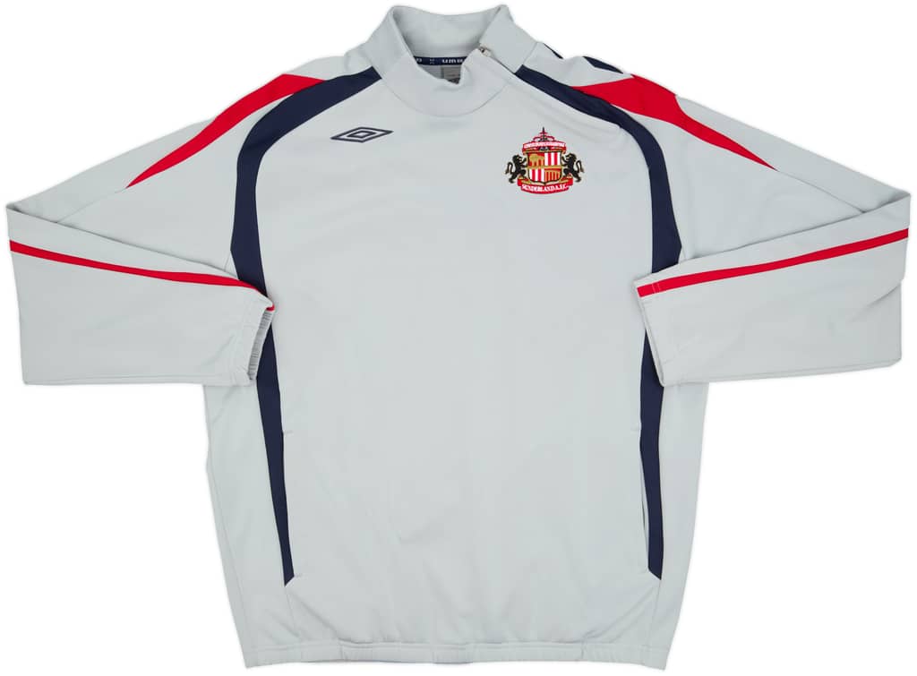 2007-08 Sunderland Umbro 1/4 Zip Drill Top - 8/10 - (XXL)
