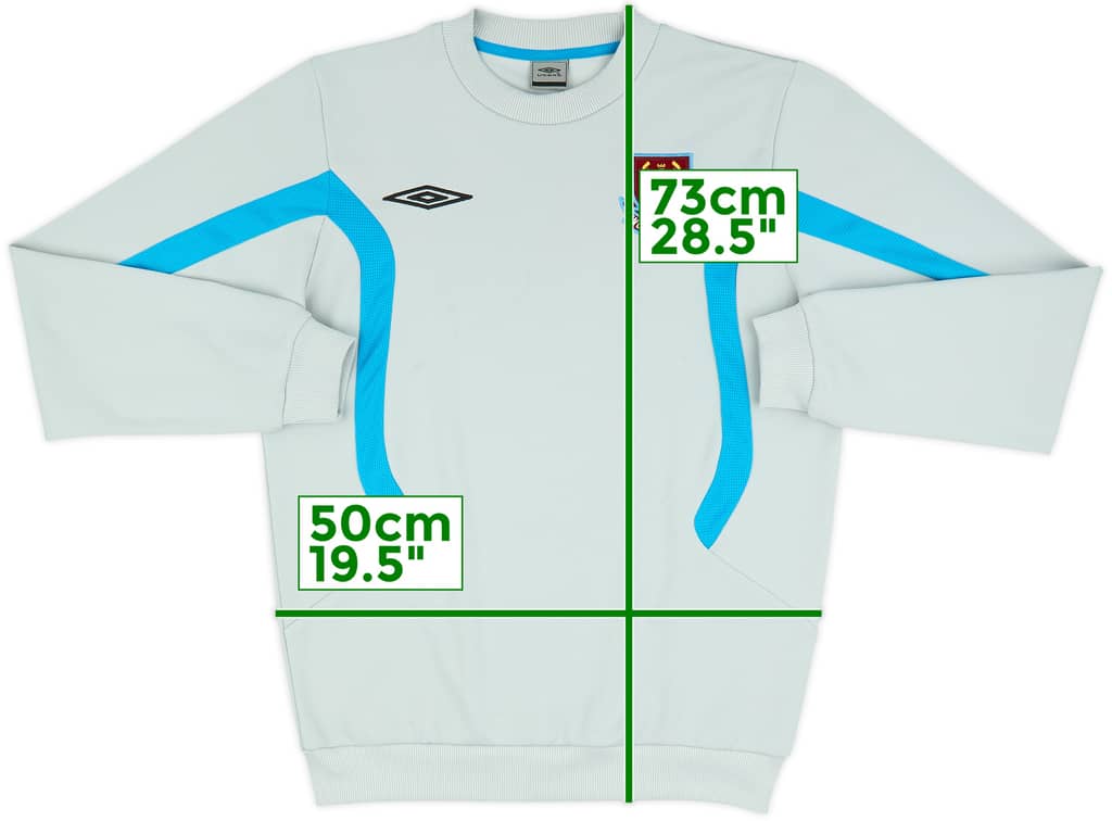 2008-09 West Ham Umbro Sweat Top - 6/10 - (M)