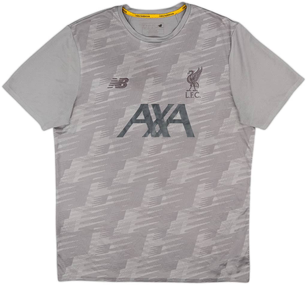 2019-20 Liverpool New Balance Training Shirt - 8/10 - (L)