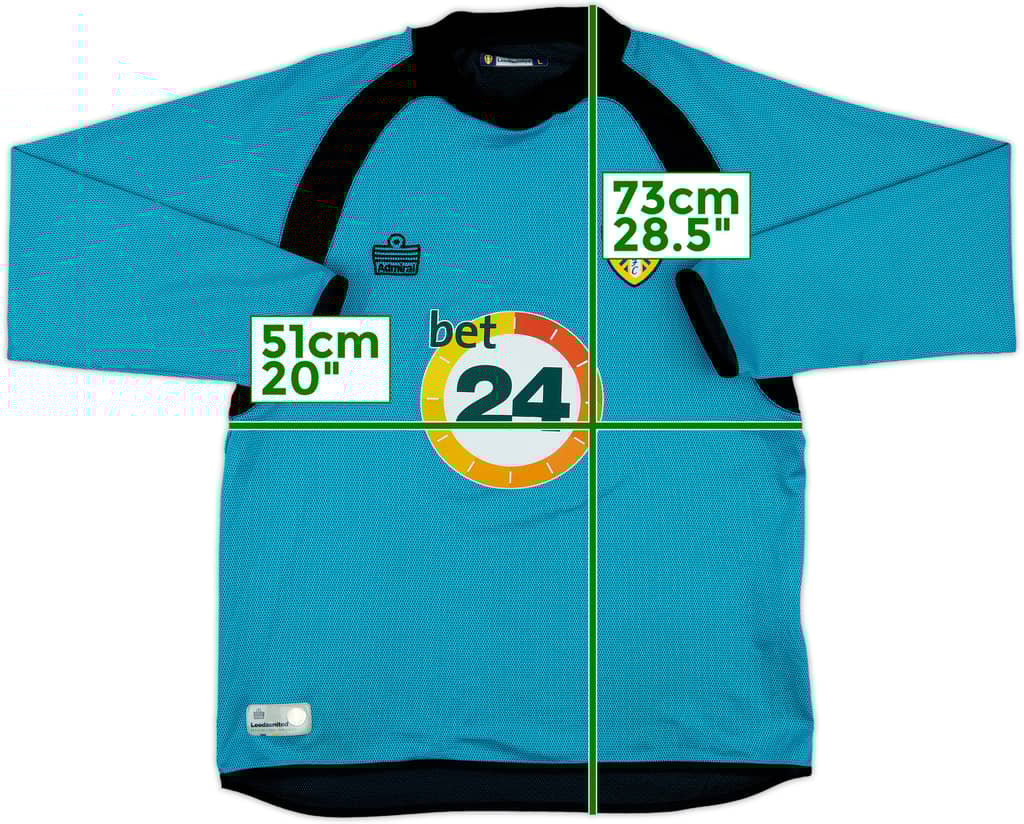 2006-07 Leeds United GK Shirt - 8/10 - (L)