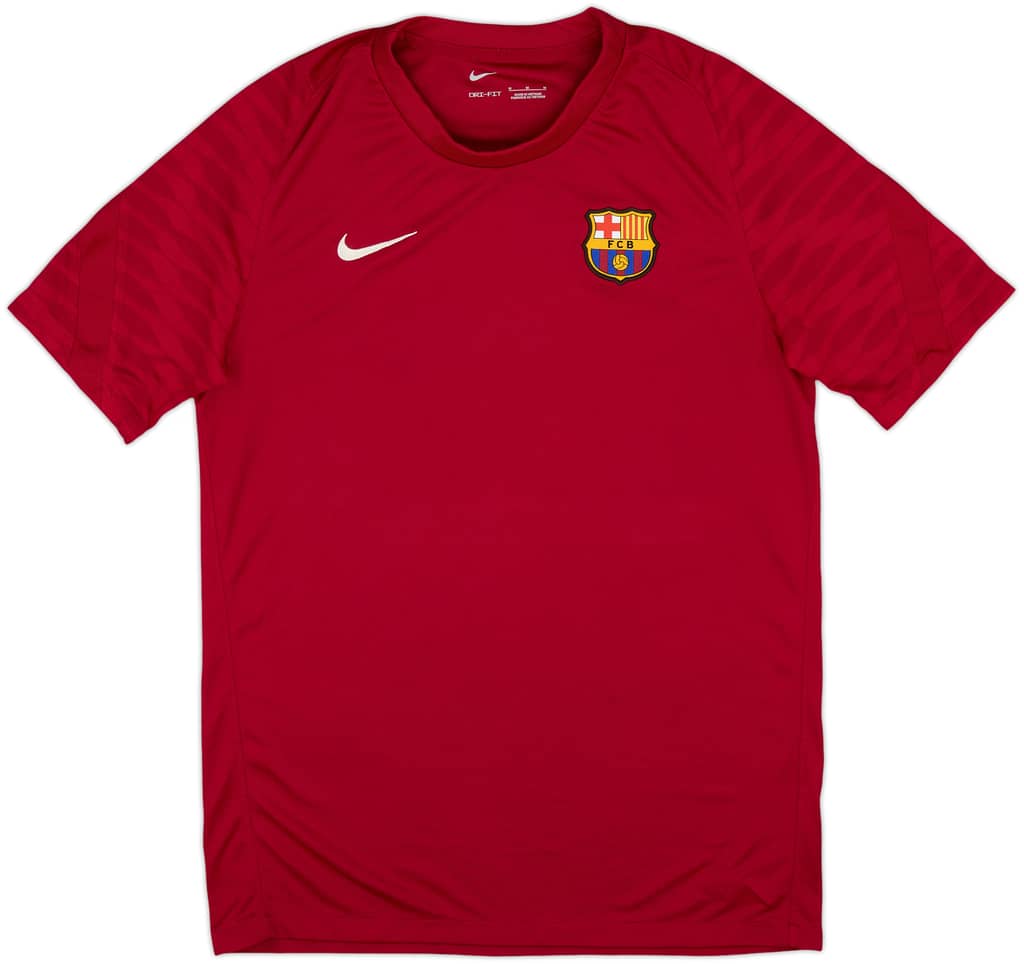 2021-22 Barcelona Nike Training Shirt - 10/10 - (M)