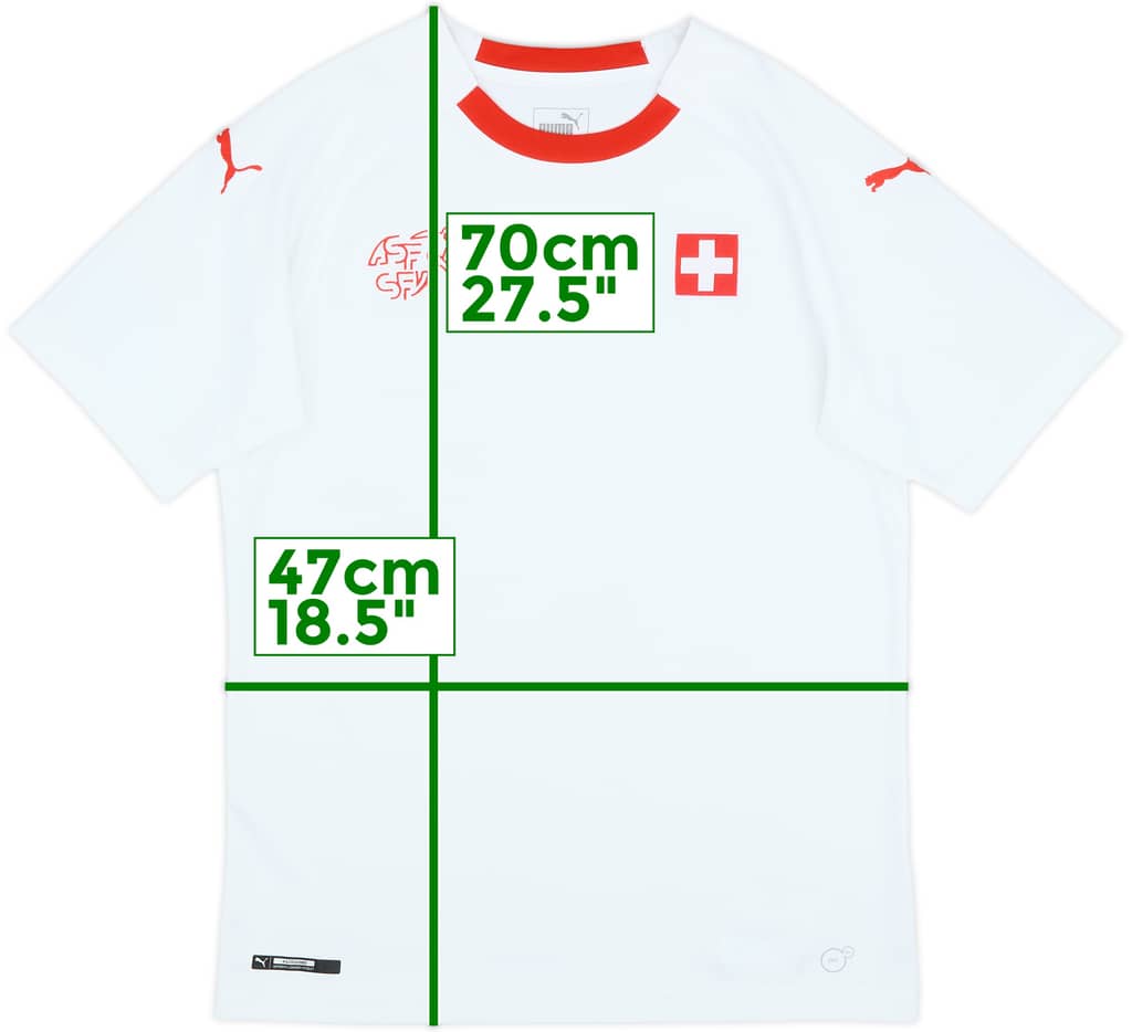 2018-20 Switzerland Away Shirt - 8/10 - (S)