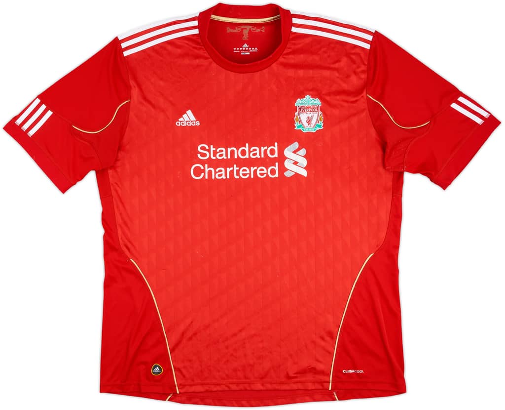 2010-12 Liverpool Home Shirt - 4/10 - (XXL)