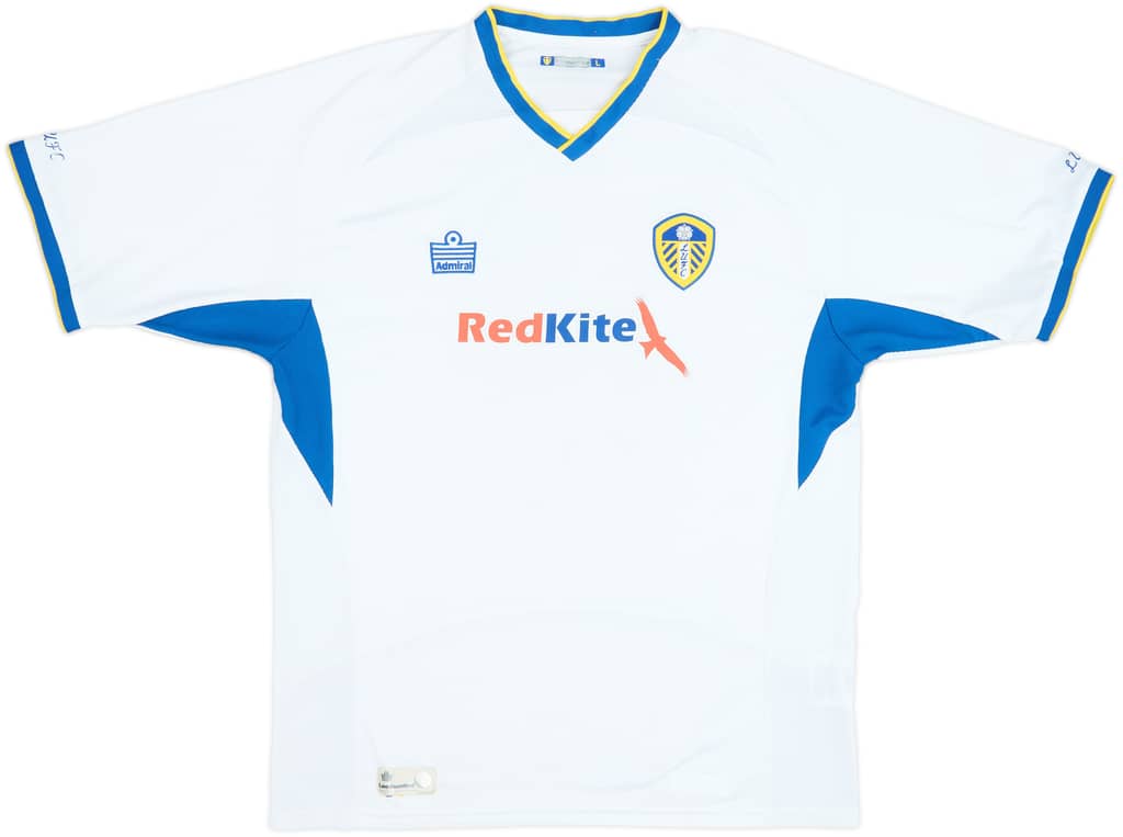 2007-08 Leeds United Camiseta Local - 7/10 - (L)