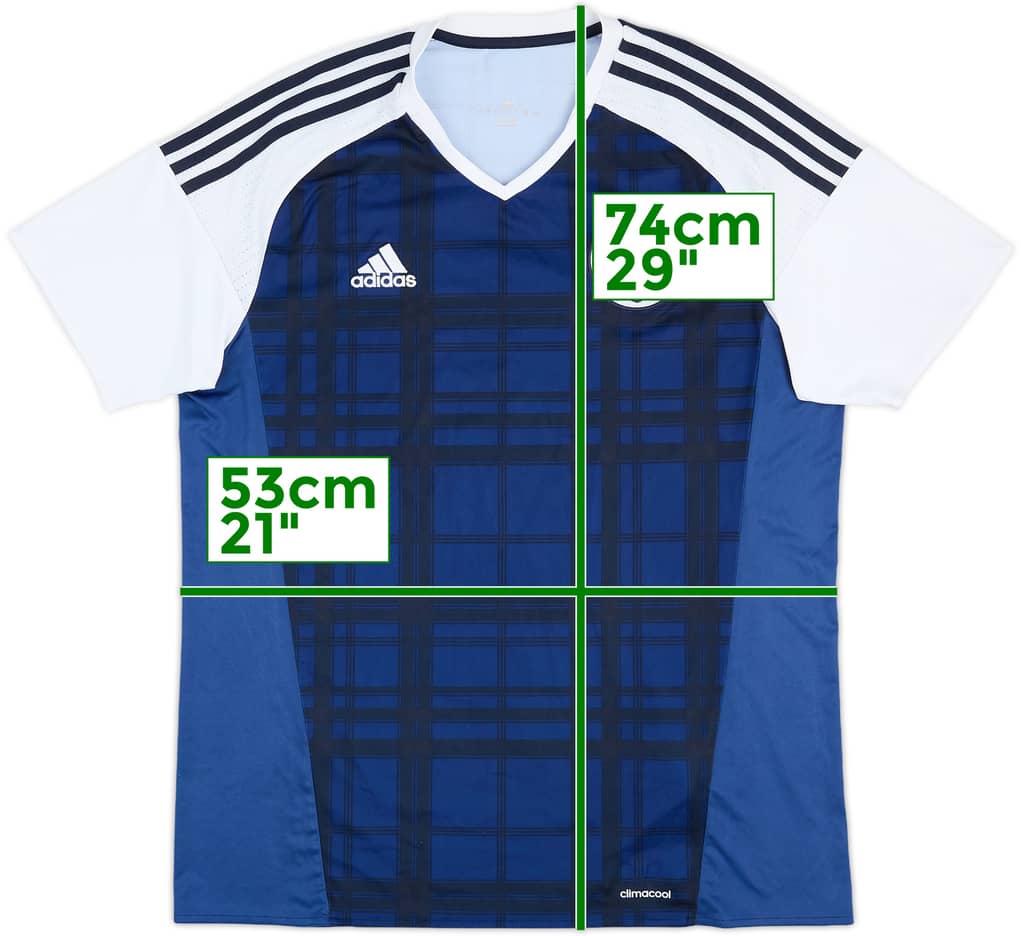 2016-17 Scotland Home Shirt - 8/10 - (L)