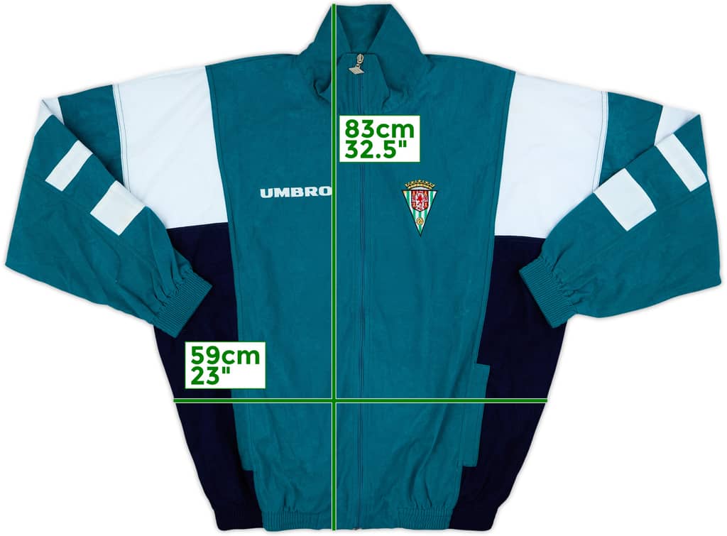 1997-98 Cordoba Umbro Track Jacket - 8/10 - (XL)