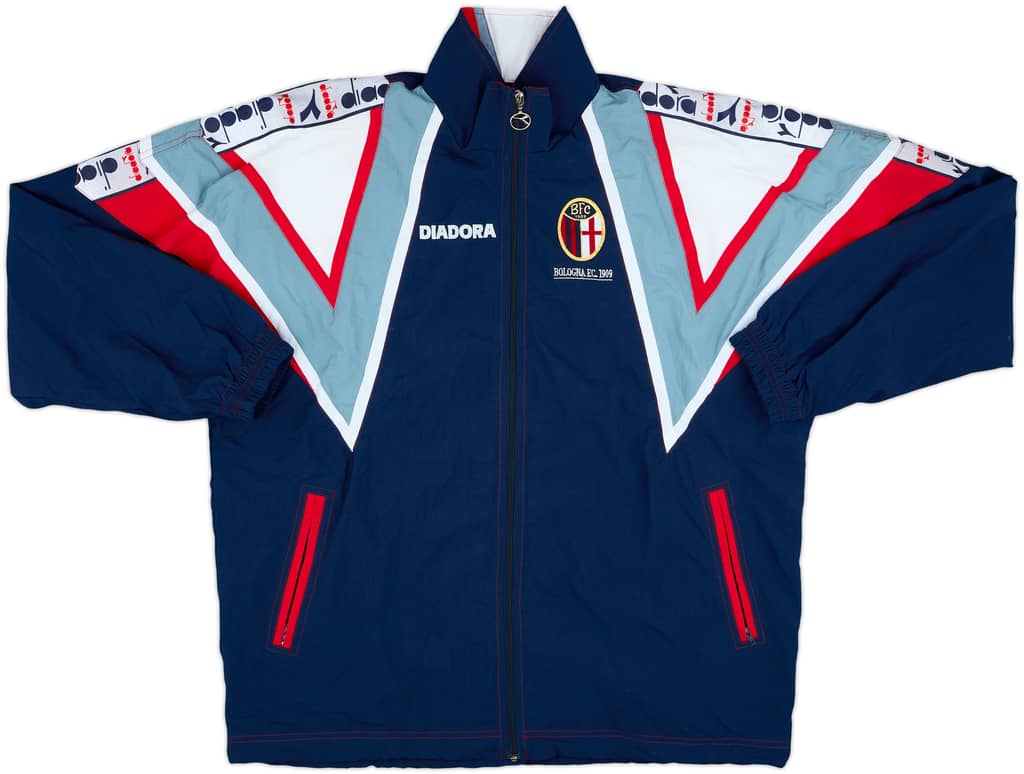 1996-97 Bologna Diadora Track Jacket - 8/10 - (XL)