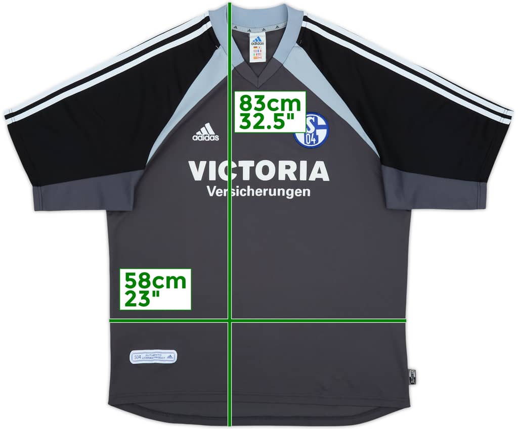 2001-02 Schalke Away Shirt - 9/10 - (XL)