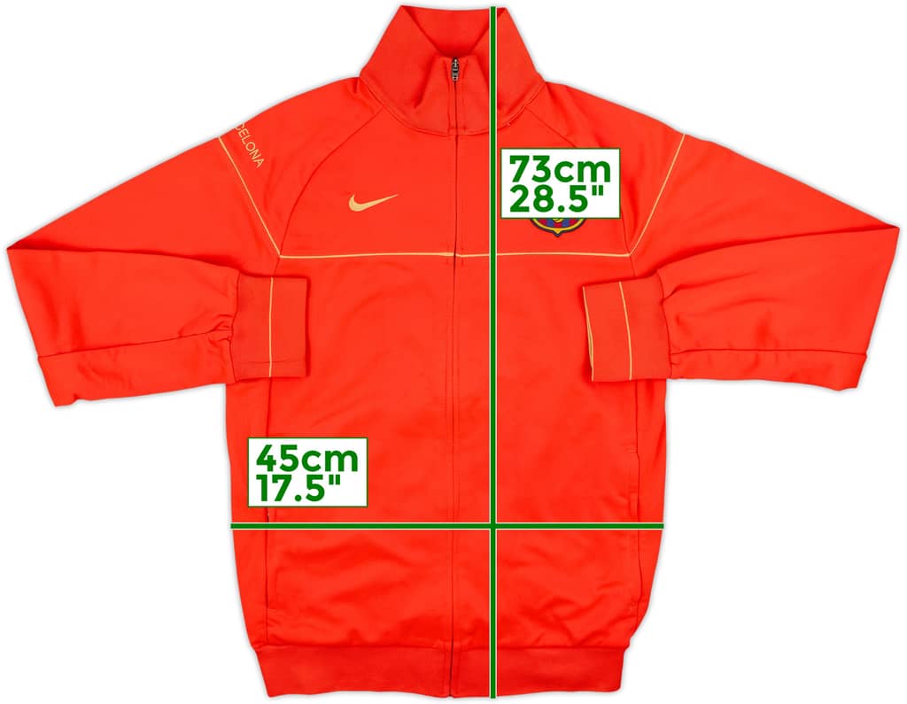 2008-09 Barcelona Nike Track Jacket - 8/10 - (S)