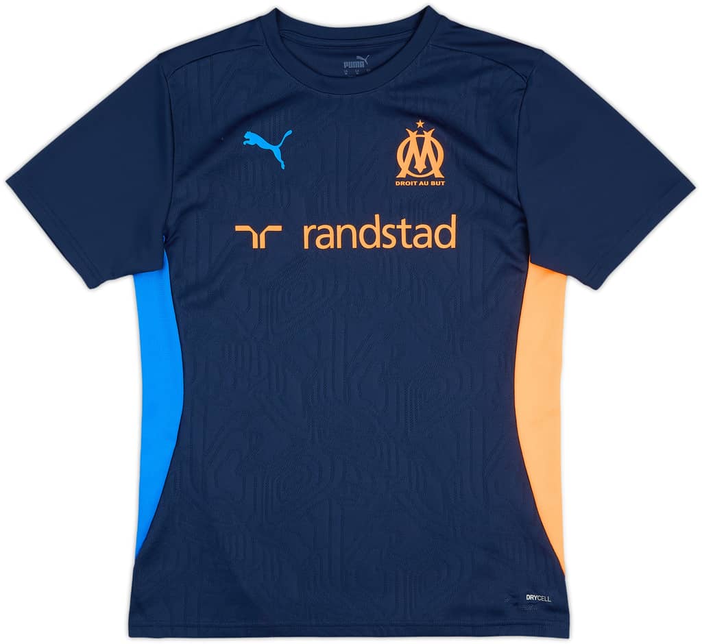 2024-25 Olympique Marseille Puma Training Shirt - 10/10 - (M)