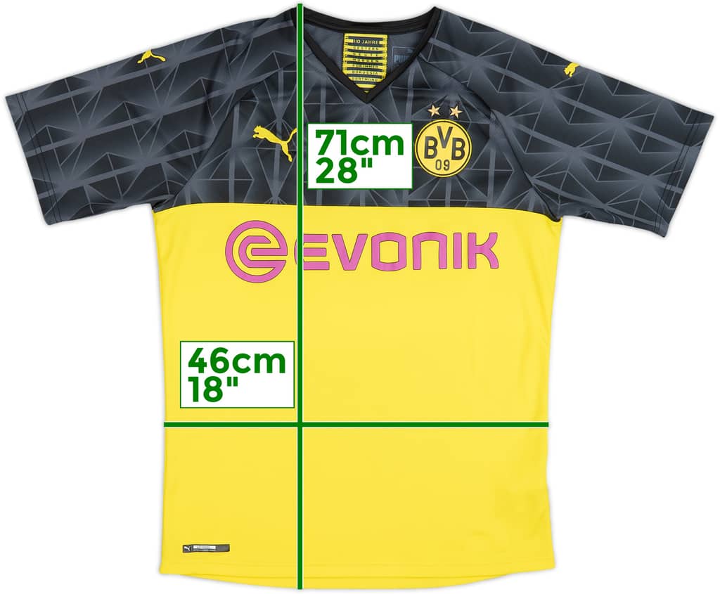 2019-20 Borussia Dortmund CL Shirt - 8/10 - (M)