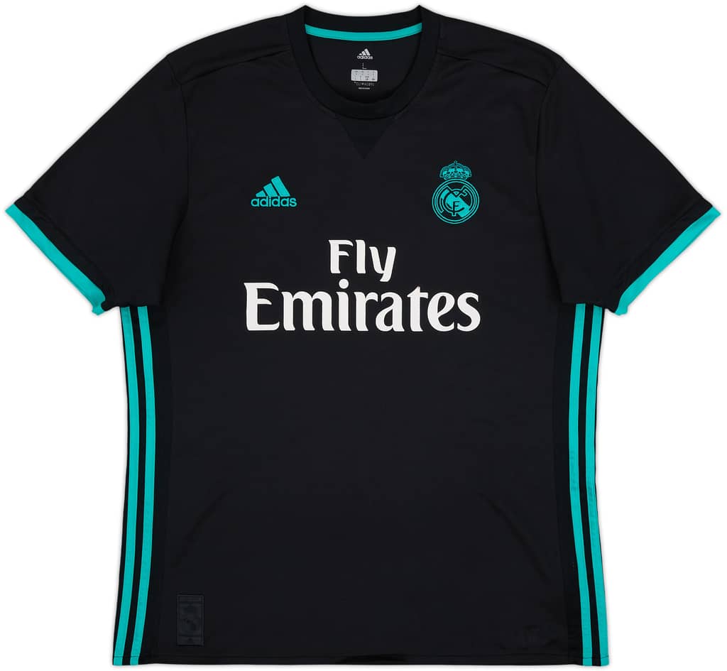 2017-18 Real Madrid Away Shirt - 5/10 - (L)