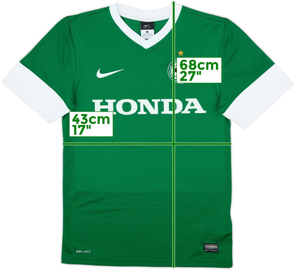 2012-13 Maccabi Haifa Home Shirt - 10/10 - (S)