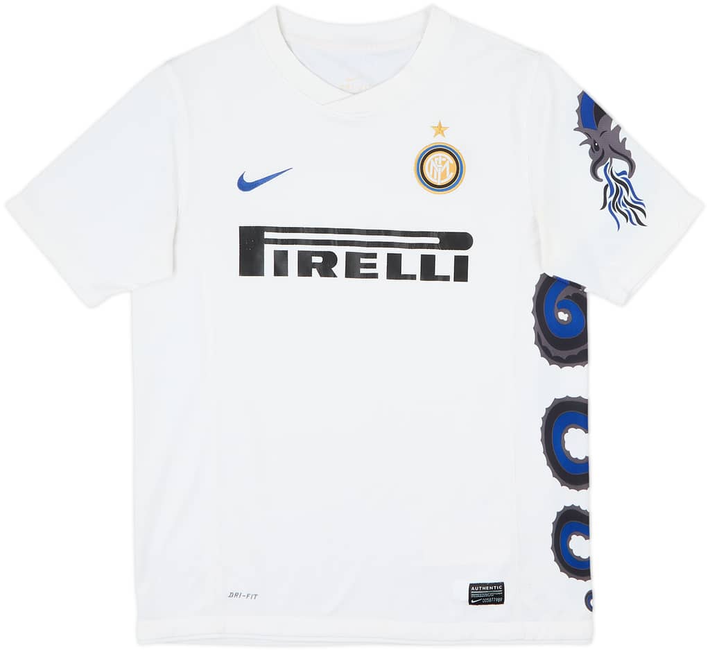 2010-11 Inter Milan Away Shirt - 6/10 - (XL.Boys)
