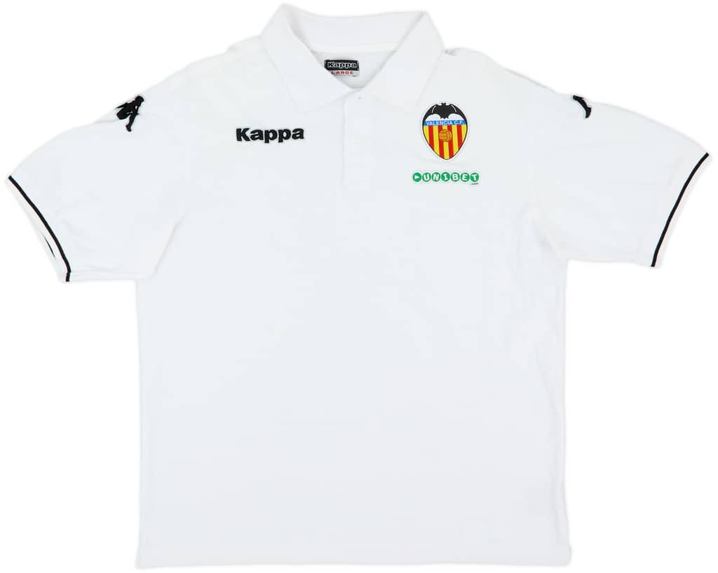 2009-10 Valencia Kappa Polo Shirt - 7/10 - (L)