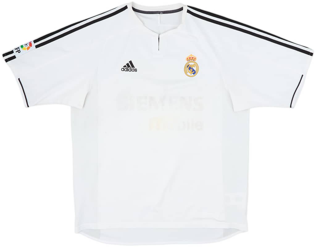 2003-04 Real Madrid Home Shirt - 4/10 - (L)