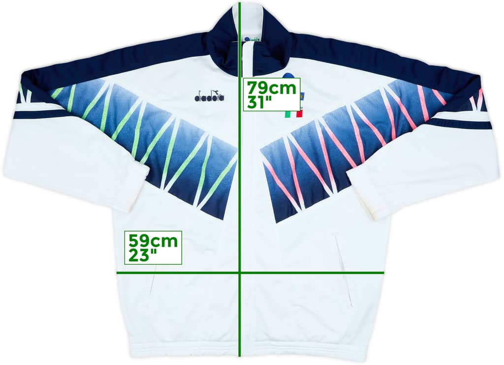 1994 Italy Diadora Track Jacket - 7/10 - (XL)