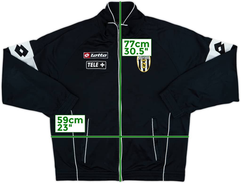 2000-01 Juventus Lotto Track Jacket - 8/10 - (L)