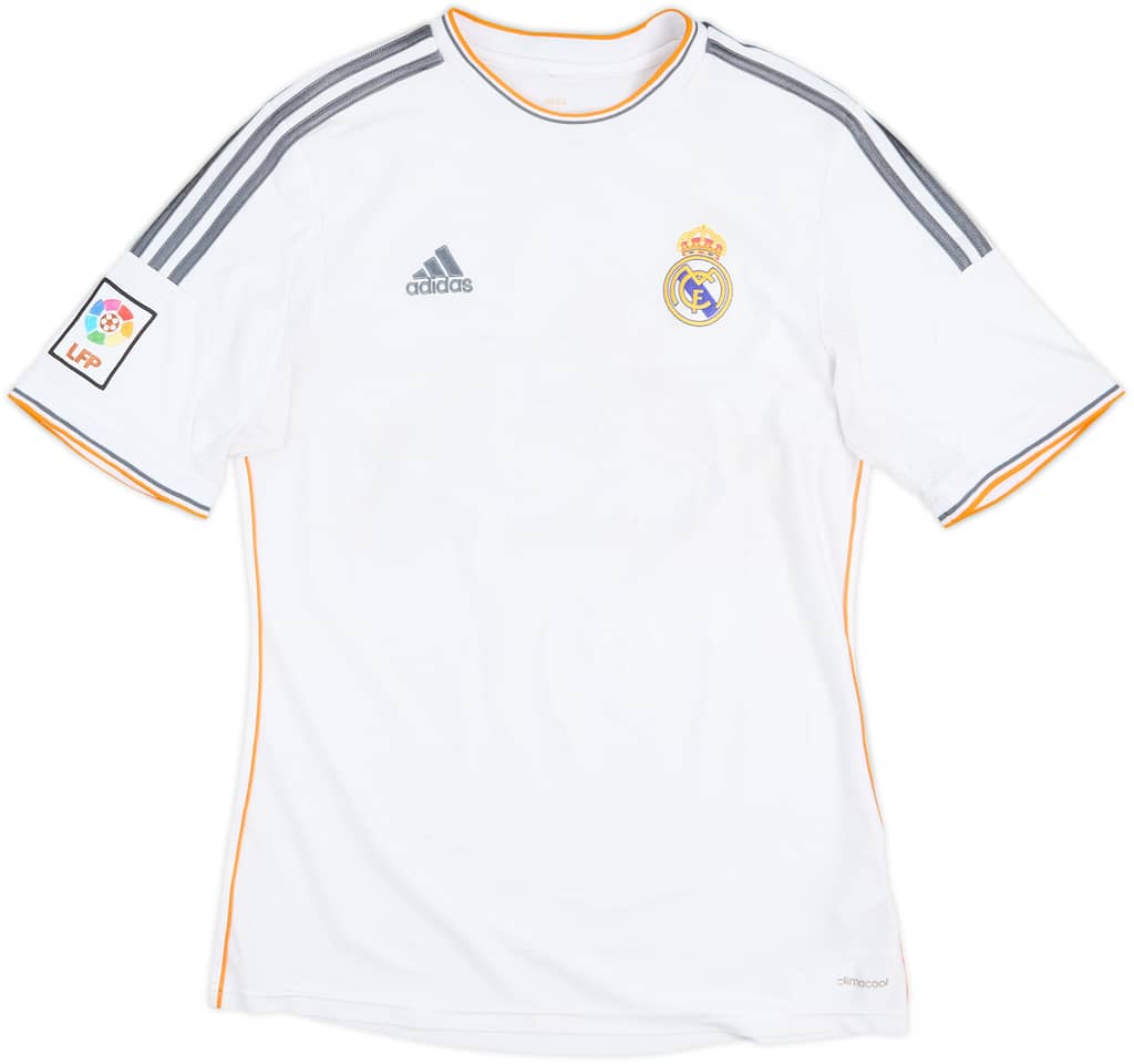 2013-14 Real Madrid Home Shirt - 4/10 - (M)