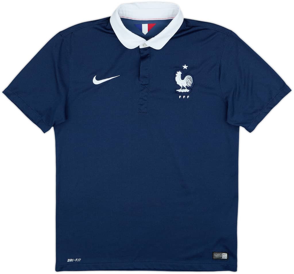 2014-15 Francia Local Camiseta - 10/10 - (M)