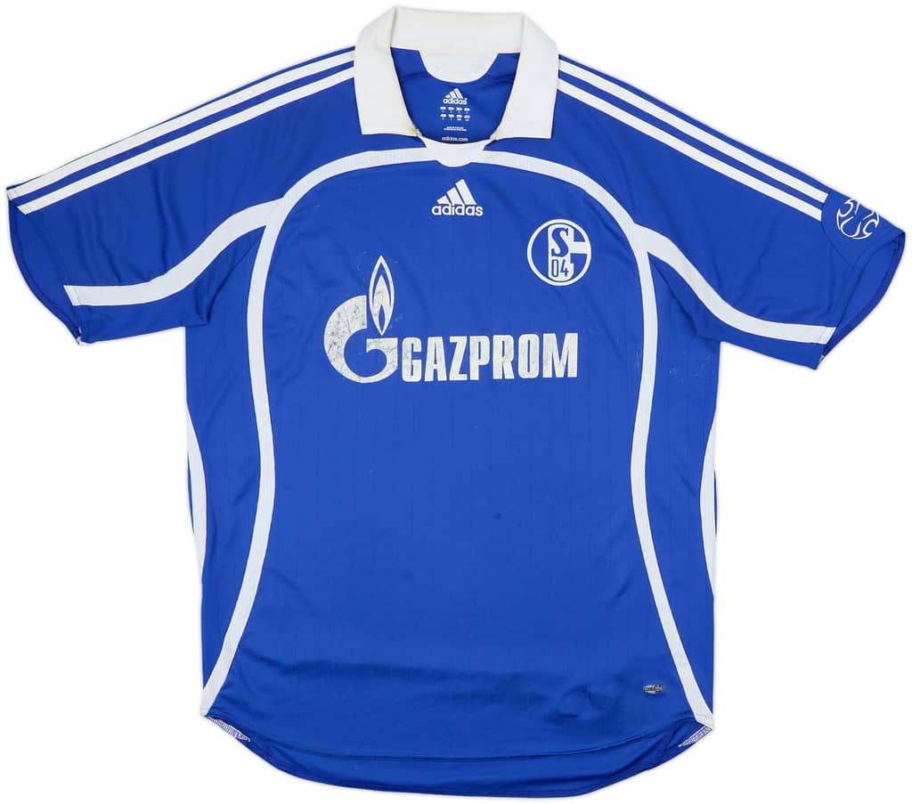 2007-08 Schalke Camiseta Titular - 5/10 - (L)