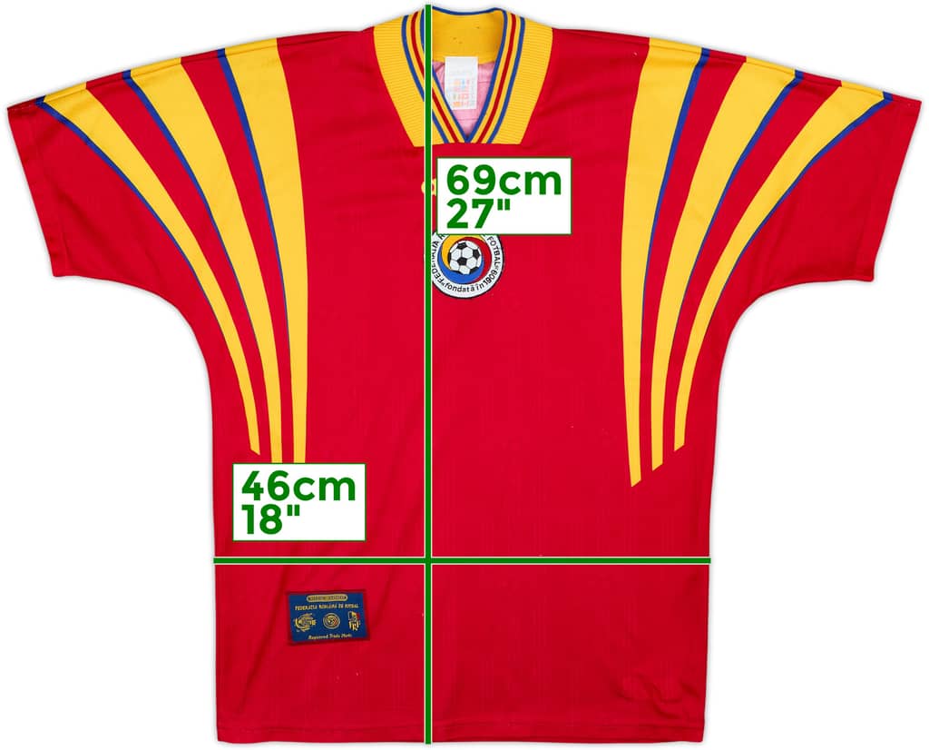 1996-98 Romania Away Shirt - 6/10 - (S)