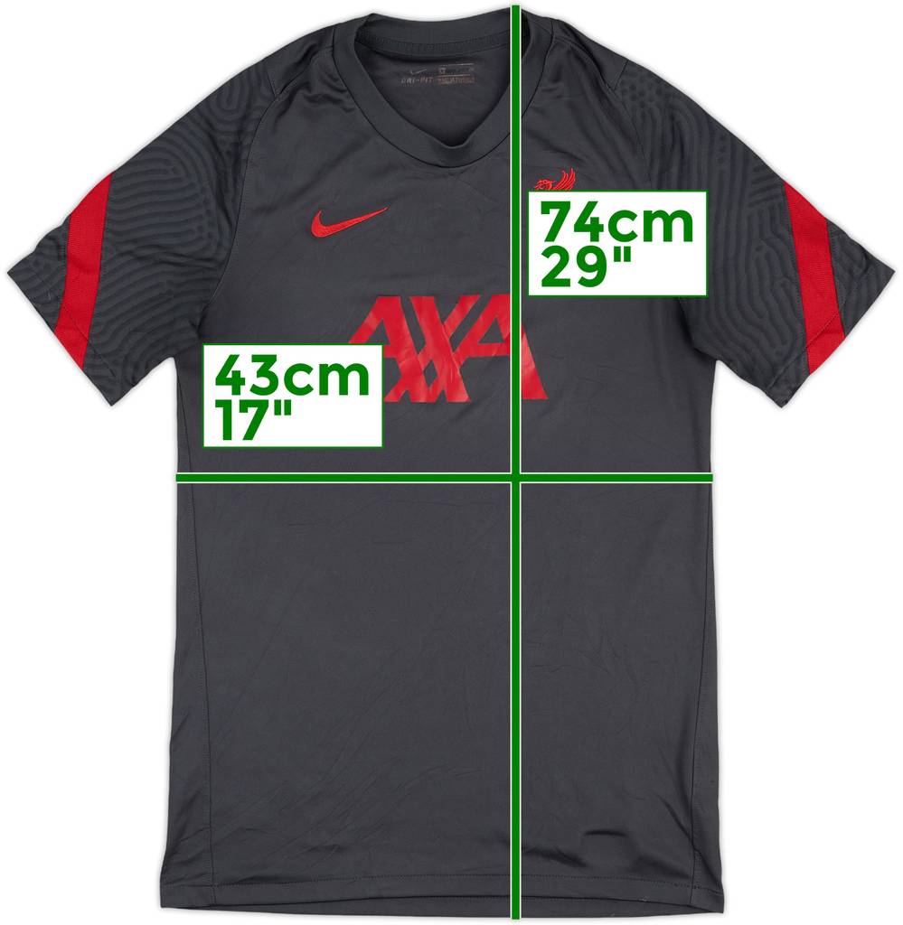 2020-21 Liverpool Nike Training Shirt - 7/10 - (S)
