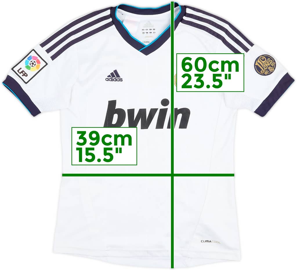 2012-13 Real Madrid Home Shirt - 7/10 - (M.Boys)