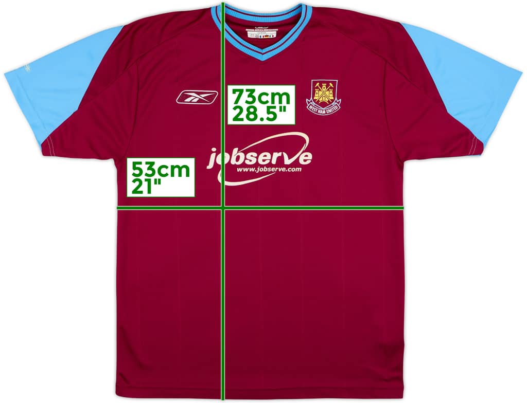 2003-05 West Ham Home Shirt - 10/10 - (M)