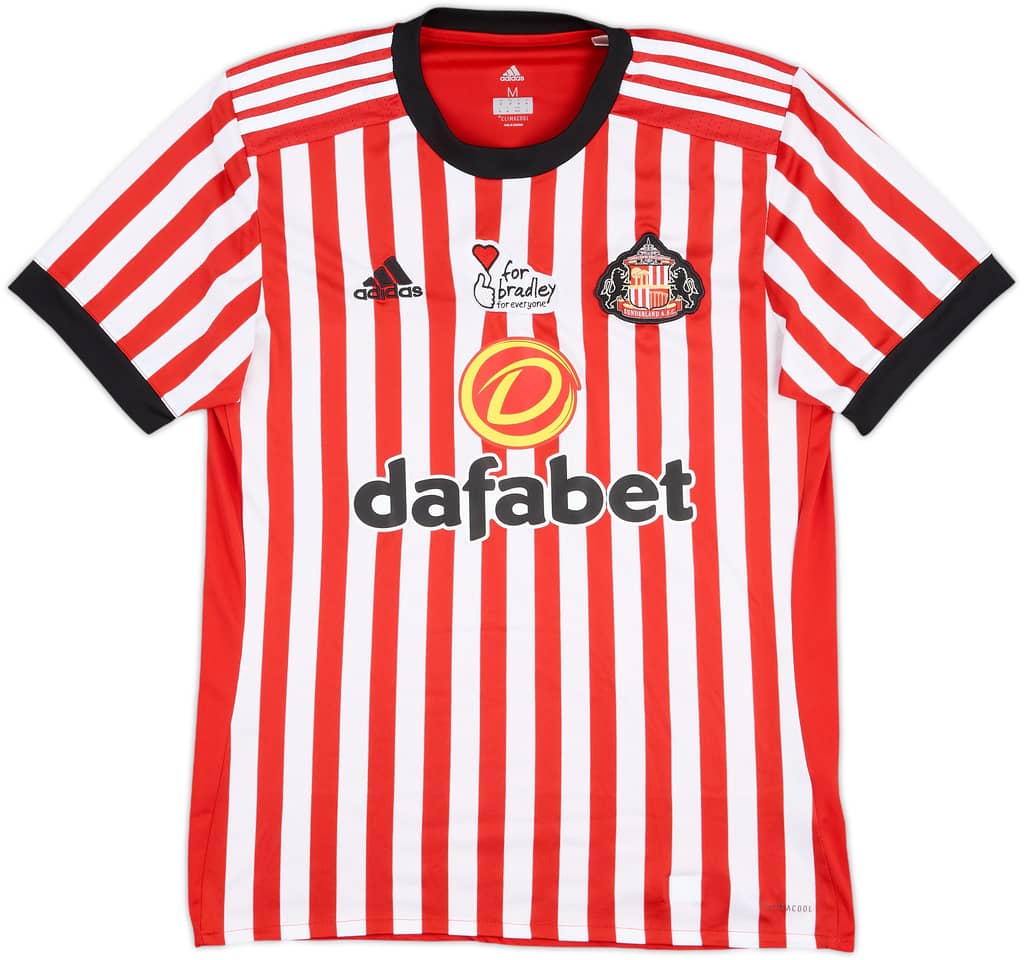 2017-18 Sunderland Home Shirt - 8/10 - (M)