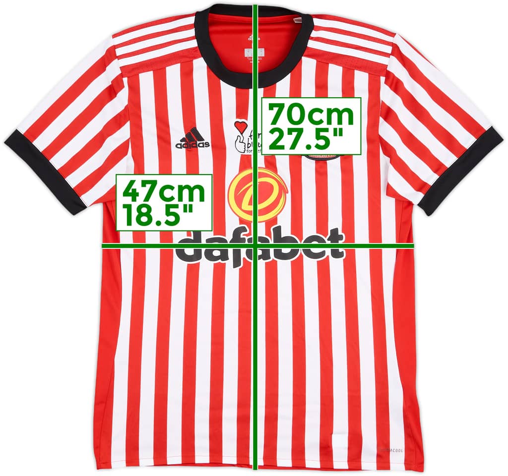 2017-18 Sunderland Home Shirt - 8/10 - (M)