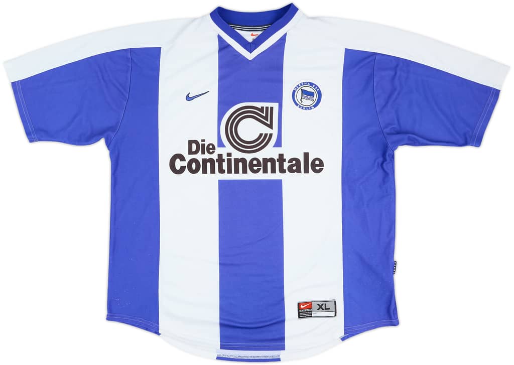 1999-00 Hertha Berlin Home Shirt - 8/10 - (XL)