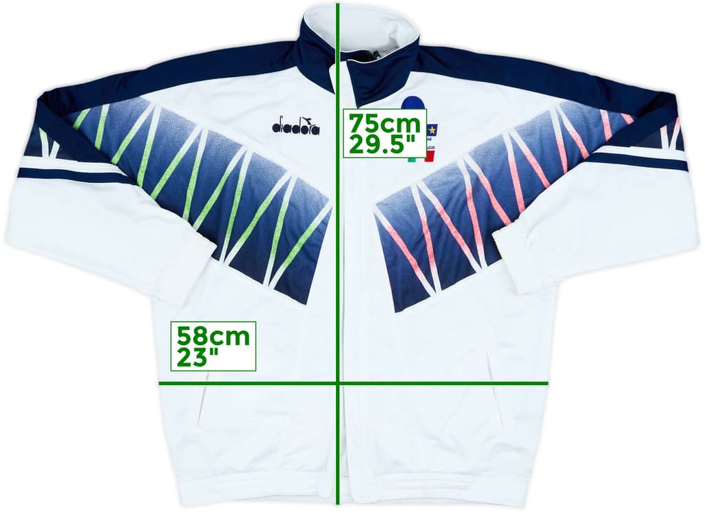 1994 Italy Diadora Track Jacket - 4/10 - (L)