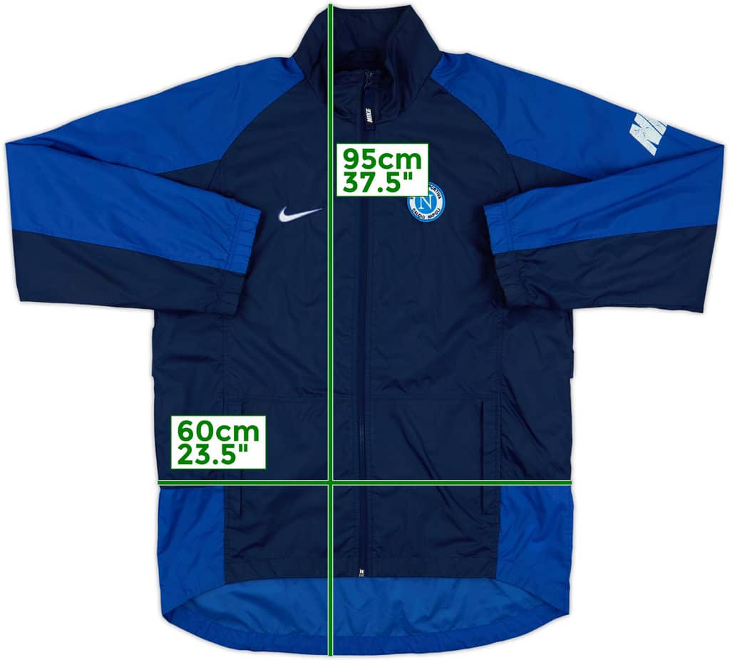 1997-98 Napoli Nike Rain Jacket - 6/10 - (L)