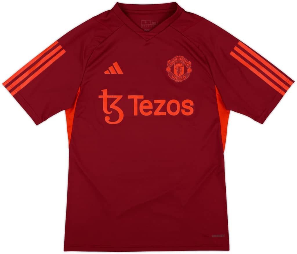 2023-24 Manchester United adidas Training Shirt - 10/10 - (S)
