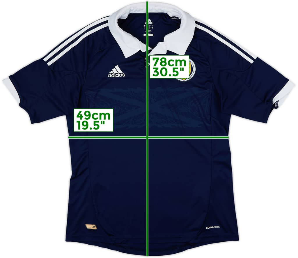 2011-13 Scotland Home Shirt - 9/10 - (L)