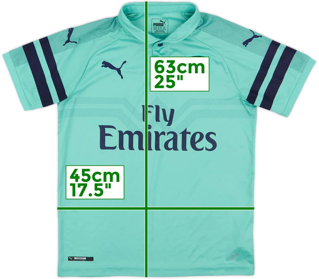 2018-19 Arsenal Third Shirt - 7/10 - (L.Boys)