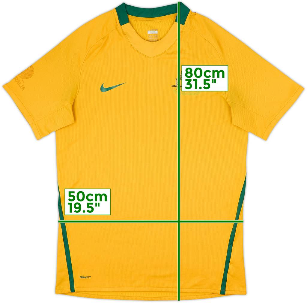 2008-10 Australia Home Shirt - 6/10 - (M)