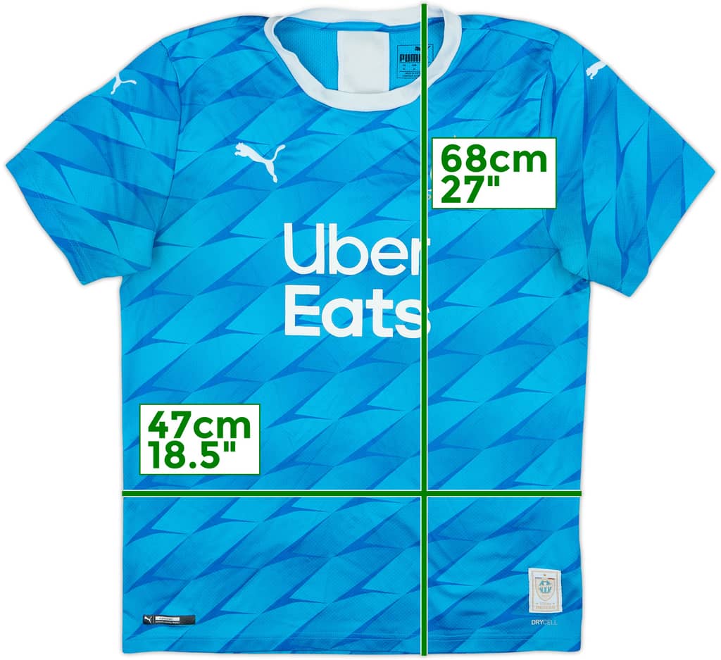 2019-20 Olympique Marseille Away Shirt - 6/10 - (M)