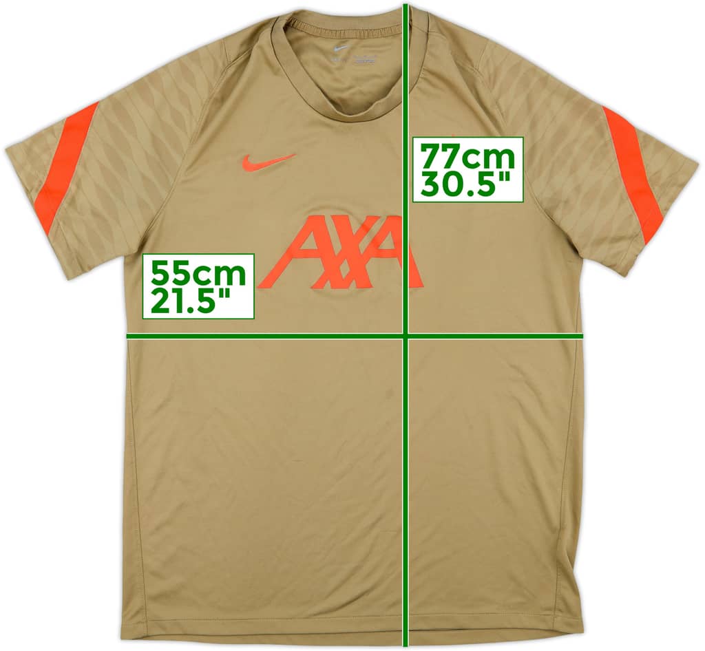 2021-22 Liverpool Nike Training Shirt - 7/10 - (XL)