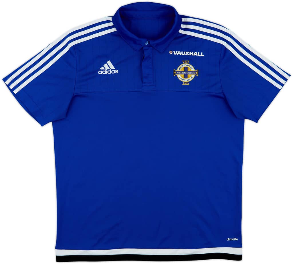 2015-16 Northern Ireland adidas Polo Shirt - 8/10 - (L)
