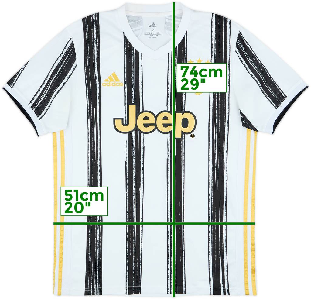 2020-21 Juventus Home Shirt - 8/10 - (M)