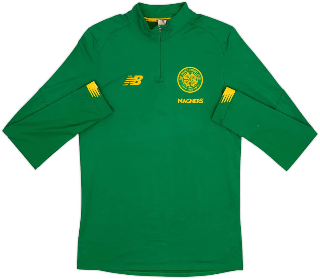 2019-20 Celtic New Balance 1/4 Zip Drill Top - 7/10 - (XL)