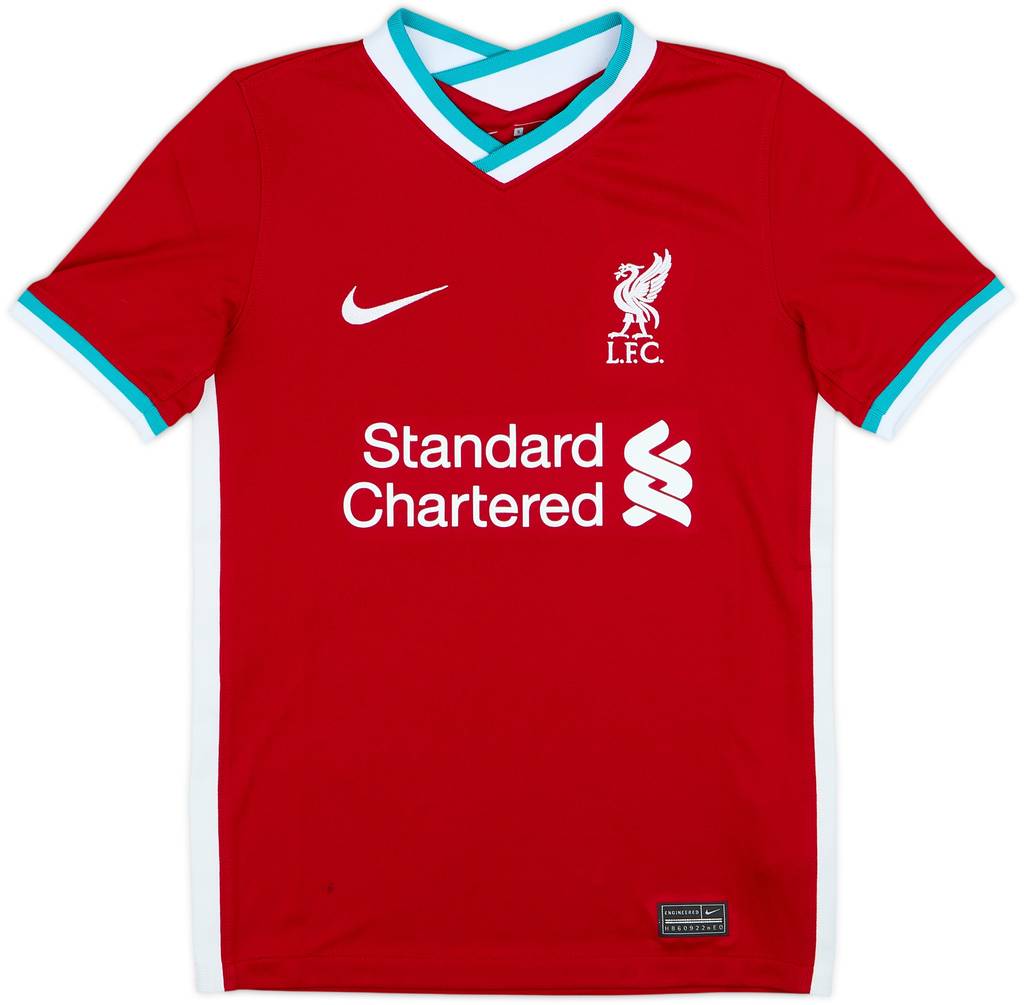 2020-21 Liverpool Home Shirt - 7/10 - (S.Boys)