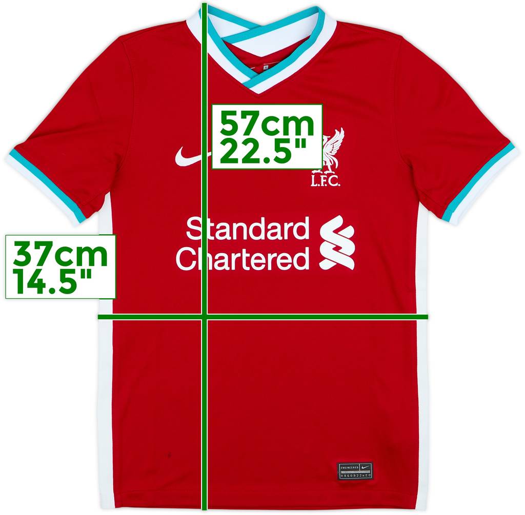 2020-21 Liverpool Home Shirt - 7/10 - (S.Boys)