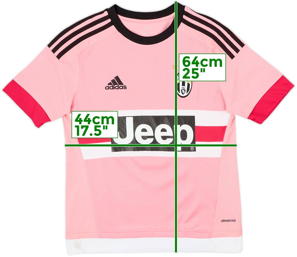 2015-16 Juventus Away Shirt - 7/10 - (L.Boys)