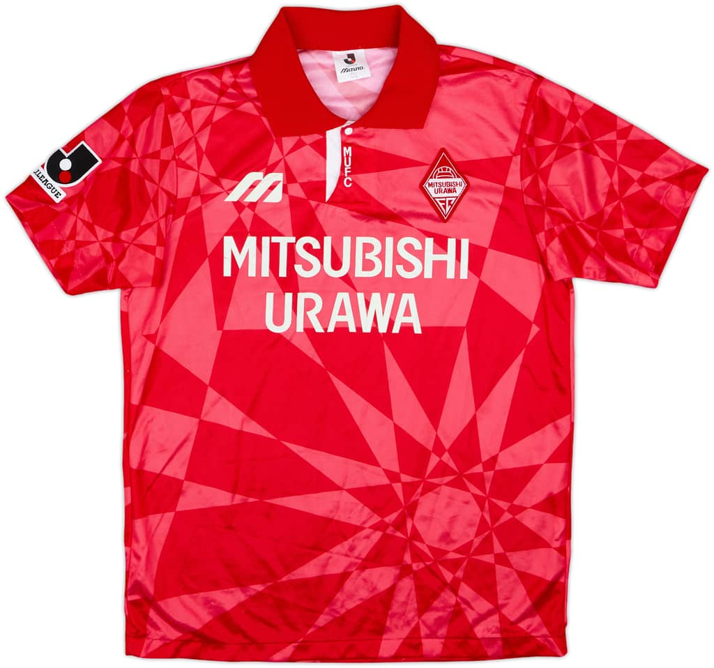 1993-94 Urawa Red Diamonds Home Shirt - 8/10 - (M/L)